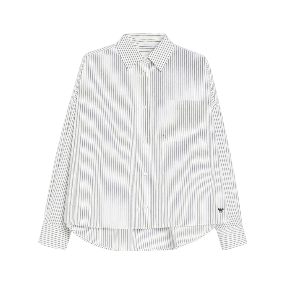 Max Mara Weekend Blauw Weekend Overhemd Klassiek Ontwerp Multicolor Dames