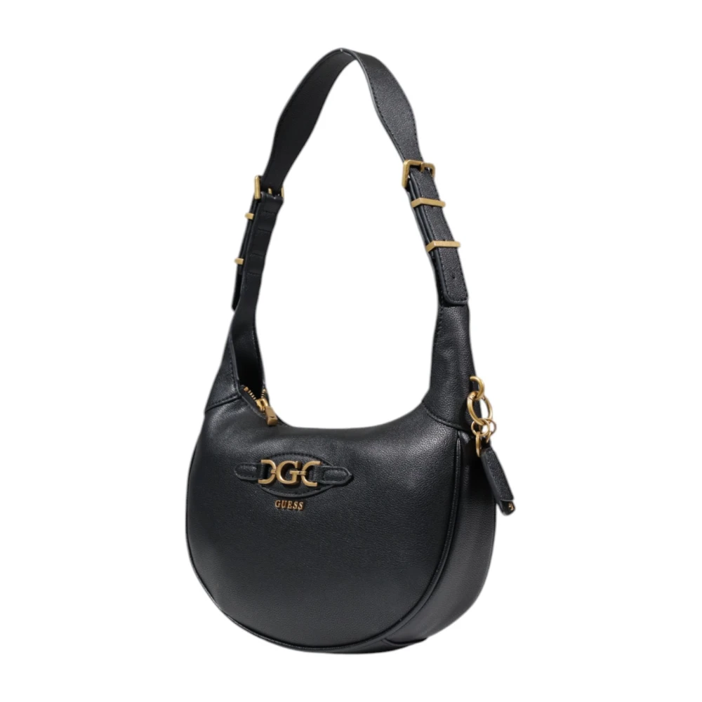 Guess Zwarte Mode Handtas Herfst Winter Accessoire Black Dames