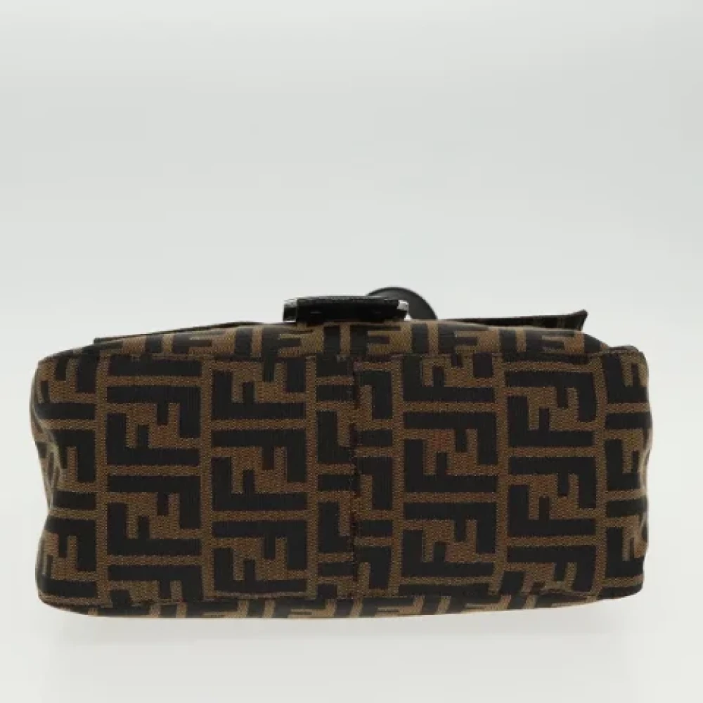 Fendi Vintage Pre-owned Canvas fendi-bags Brown Dames