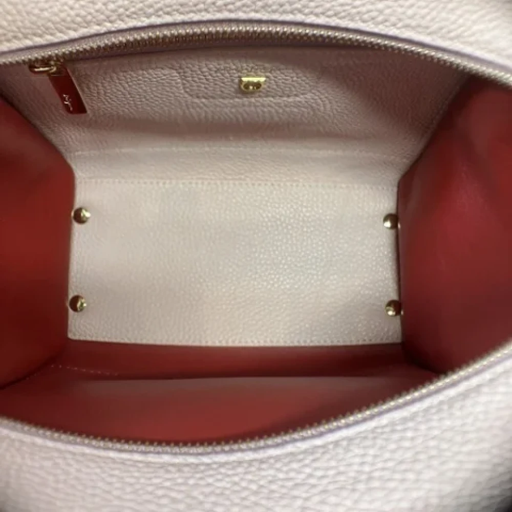 Salvatore Ferragamo Pre-owned Leather handbags Pink Dames