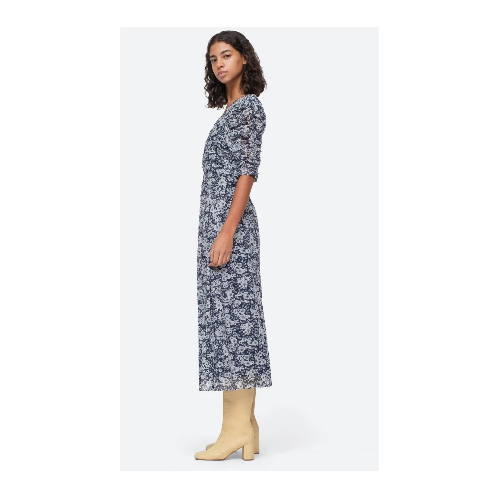 Sea NY Suzie Bloemenprint Jurk Blue Dames