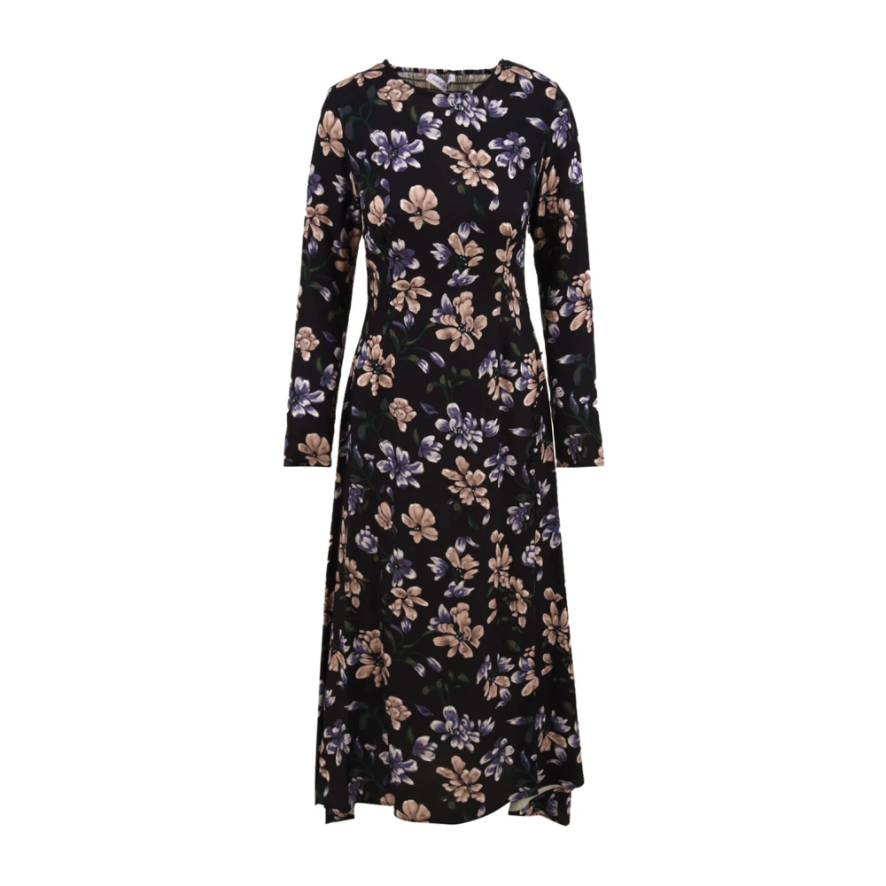 Mar De Margaritas Women's Black Lucilla Midi Dress - Midi Dresses - Xs - Dresses