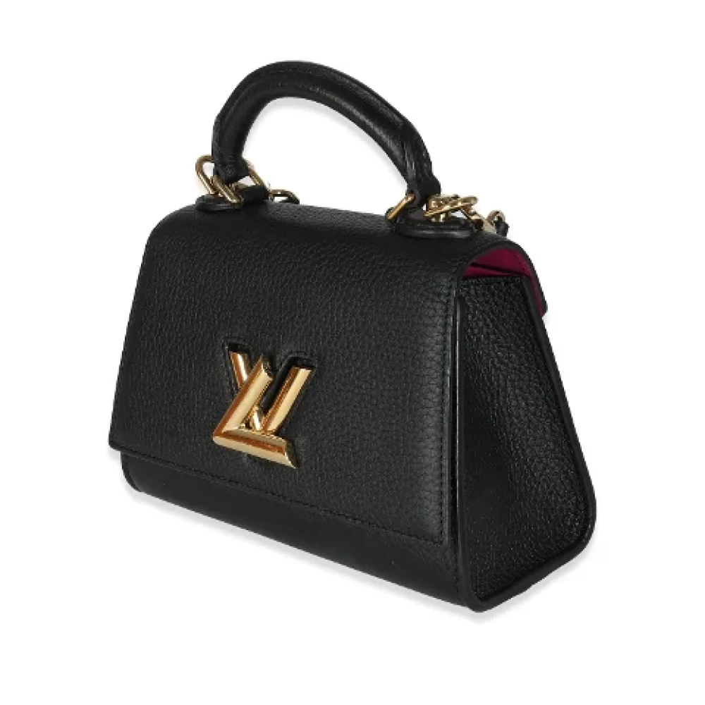 Louis Vuitton Vintage Pre-owned Leather louis-vuitton-bags Black Dames