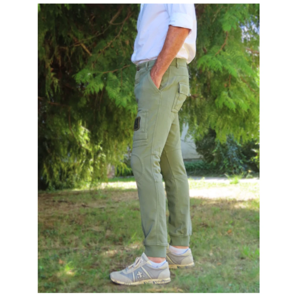 aeronautica militare Katoenen Anti-G Joggingbroek Green Heren