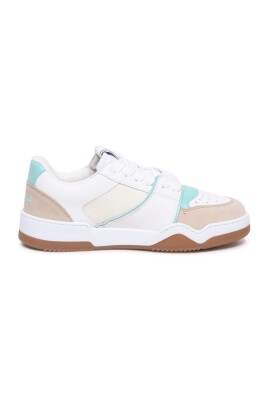 blanc-teal-beige-spiker-chaussures
