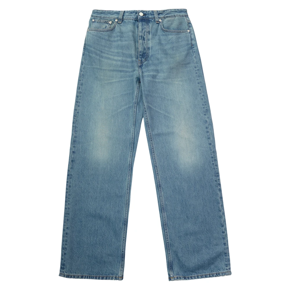 Won Hundred Blauwe Katoenen Steve Jeans Blue Heren