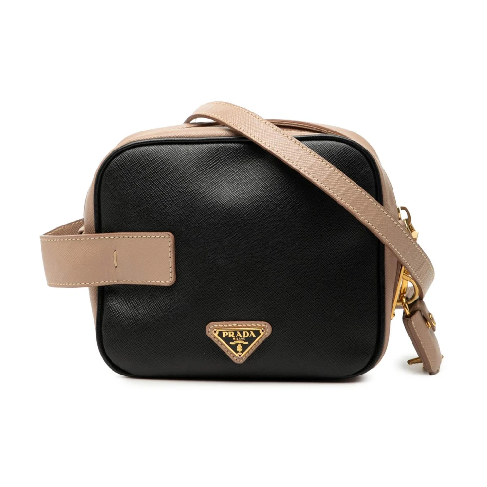 Prada Vintage Women's Pre-Owned Camera Crossbody Bag