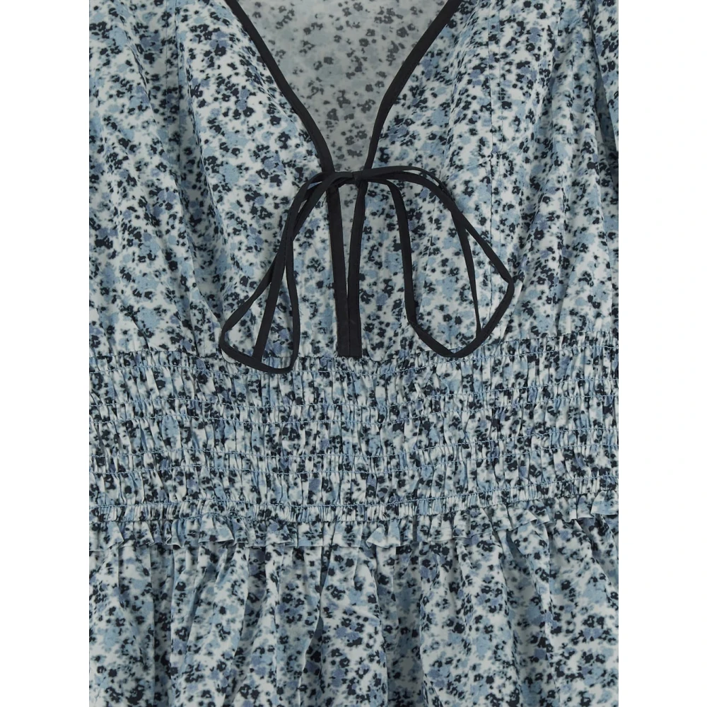Ganni Elegante Damesjurk Mode Blue Dames