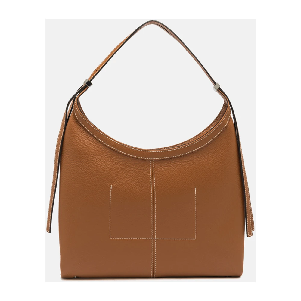 Gianni Chiarini Leren Schoudertas Norma Brown Dames
