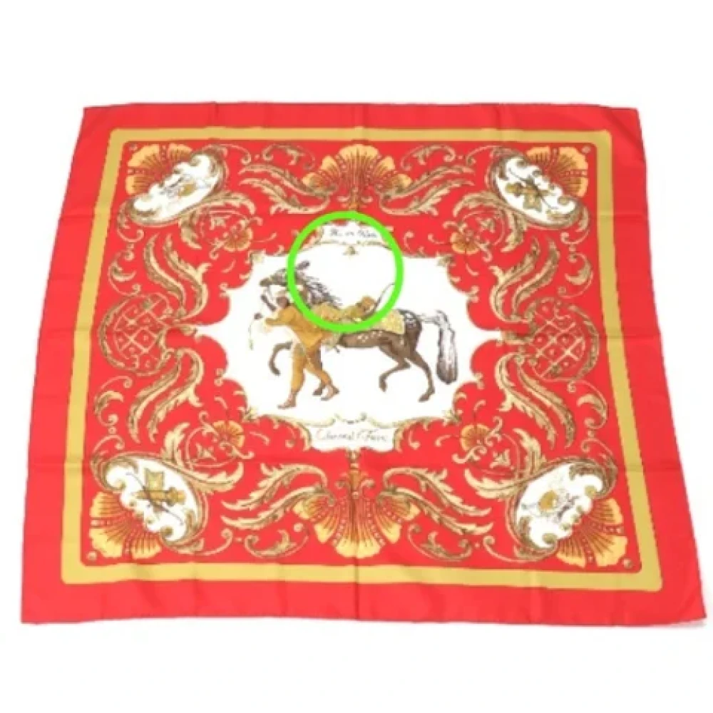 Pre-owned > Pre-owned Accessories > Pre-owned Scarves - - Hermès Vintage - Modalova