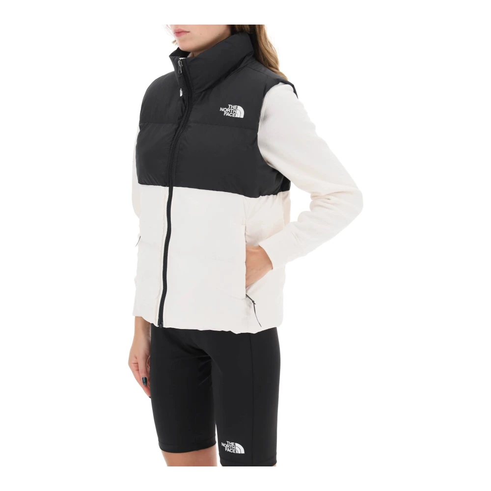 The North Face Gewatteerd Puffer Vest White Dames