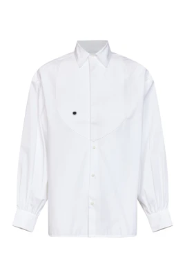 Honeycomb Plastron Skjorta