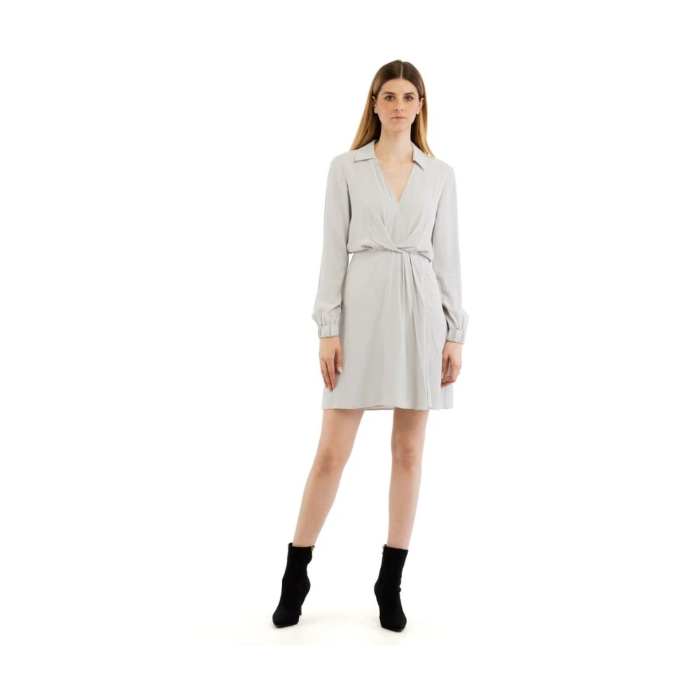 Patrizia Pepe Grå Mineral Dress