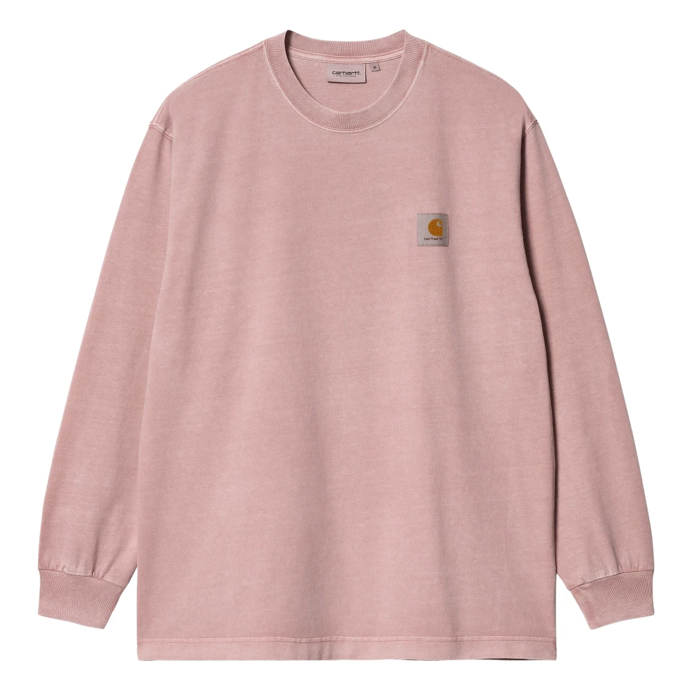 Carhartt WIP Langsleeve Vista T-Shirt Pink Heren
