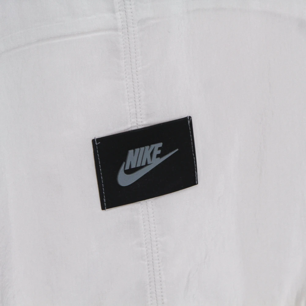 Nike Dri-FIT Fleece Hoodie met Lange Mouwen Gray Heren