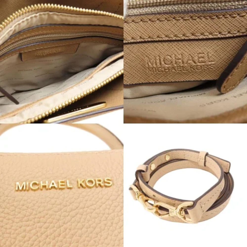 Michael Kors Pre-owned Fabric totes Beige Dames
