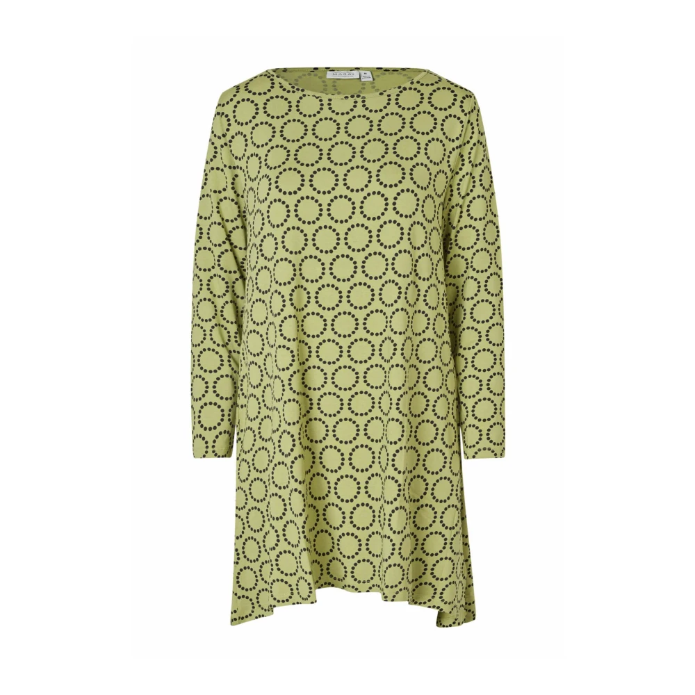 Masai Relaxte Tuniek met Boothals Green Dames