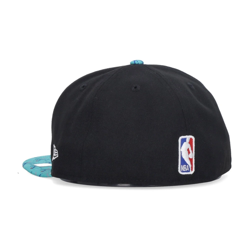 new era NBA City Night Platklep Pet Black Heren