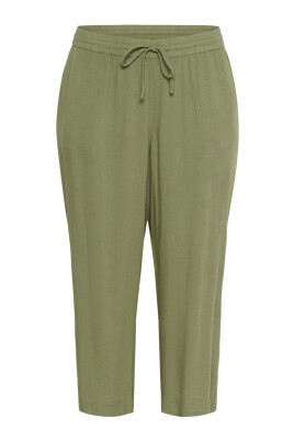 pantalon-cropped-vert-avec-taille-elastique