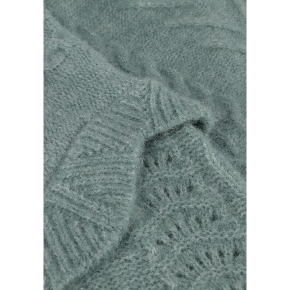 Y.A.S Blauwe Gebreide Pullover Trui Blue Dames