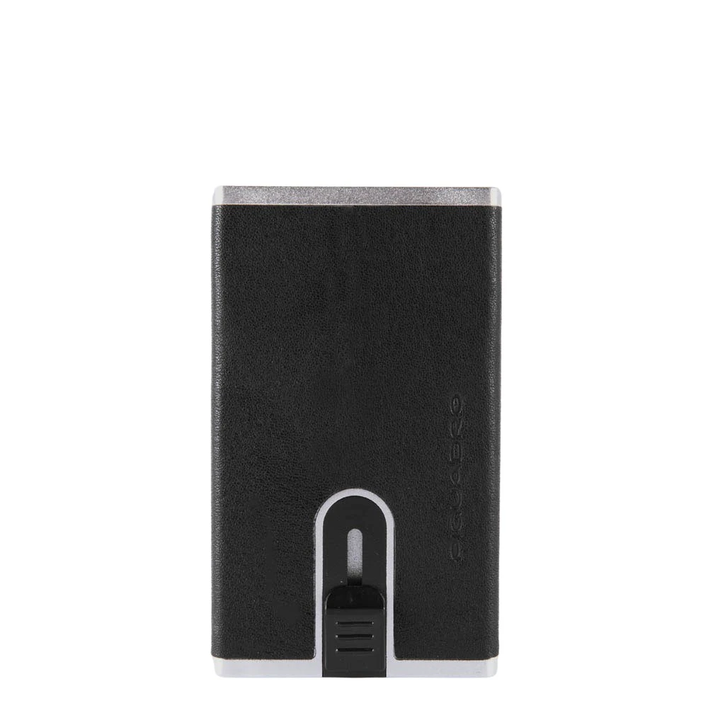 Piquadro Herr Svart Accessoarer One Size, Pop-Up Card Holder