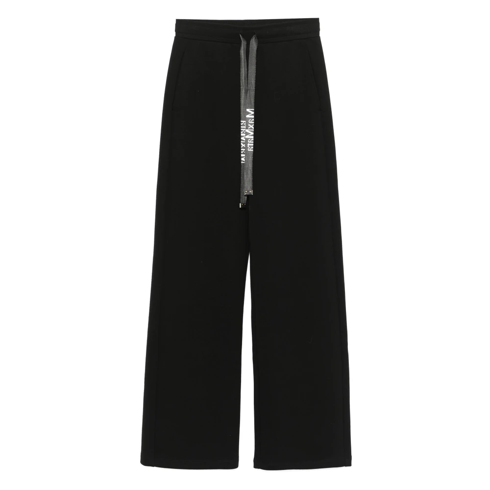 Max Mara Nero Bali Elegante Zwarte Jurk Black Dames