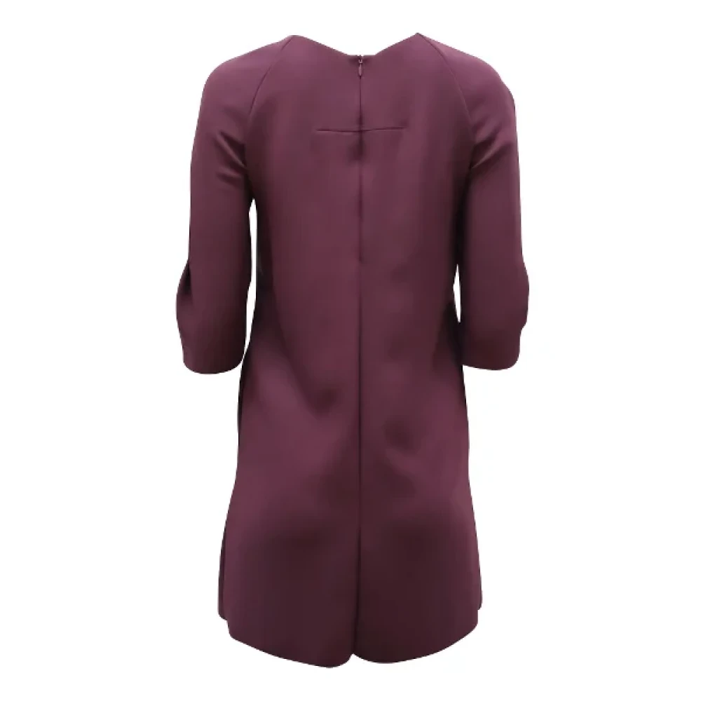 Marni Pre-owned Polyester dresses Purple Dames