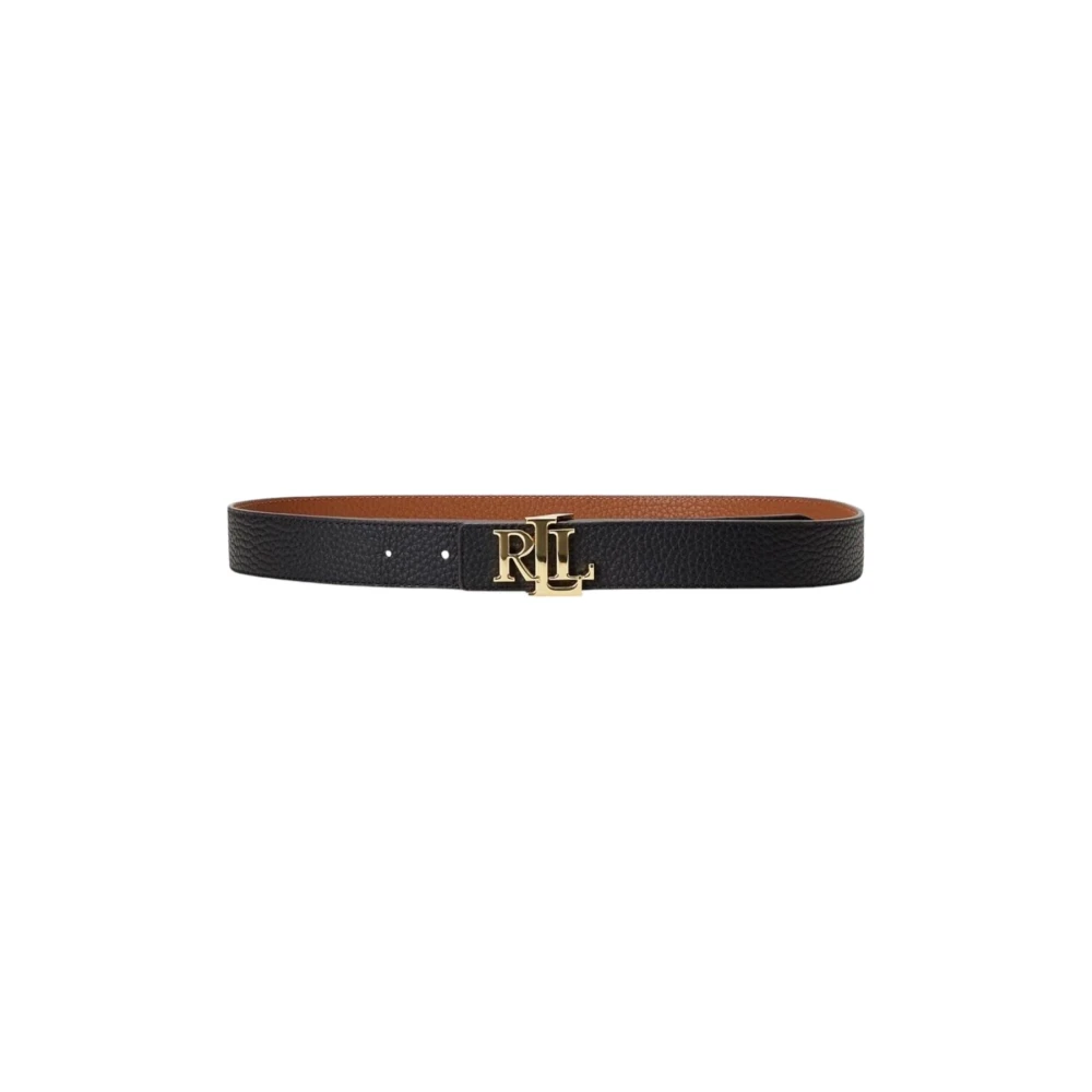 Ralph Lauren Stilrent bälte Black, Dam