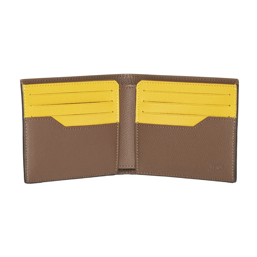 Fendi Modieuze Portemonnees Brown Heren