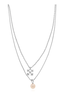 Kort halsband med hängen