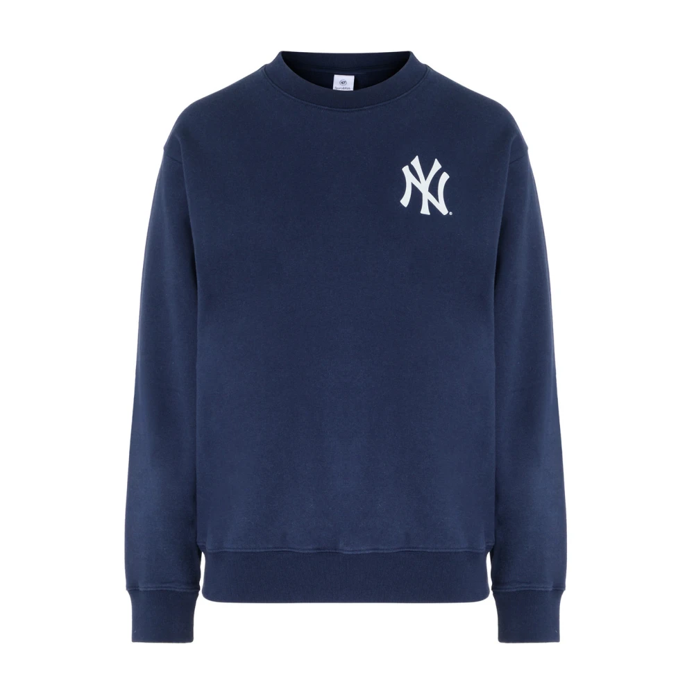 Sporty & Rich Serif Crewneck Sweatshirt Blue Dames