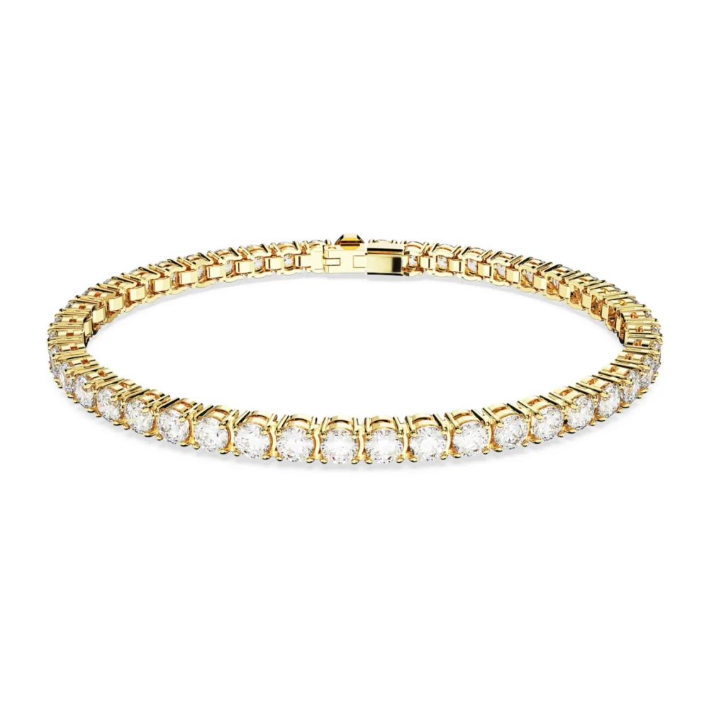 Swarovski Donna Giallo Accessori, Taglia Unica, New,