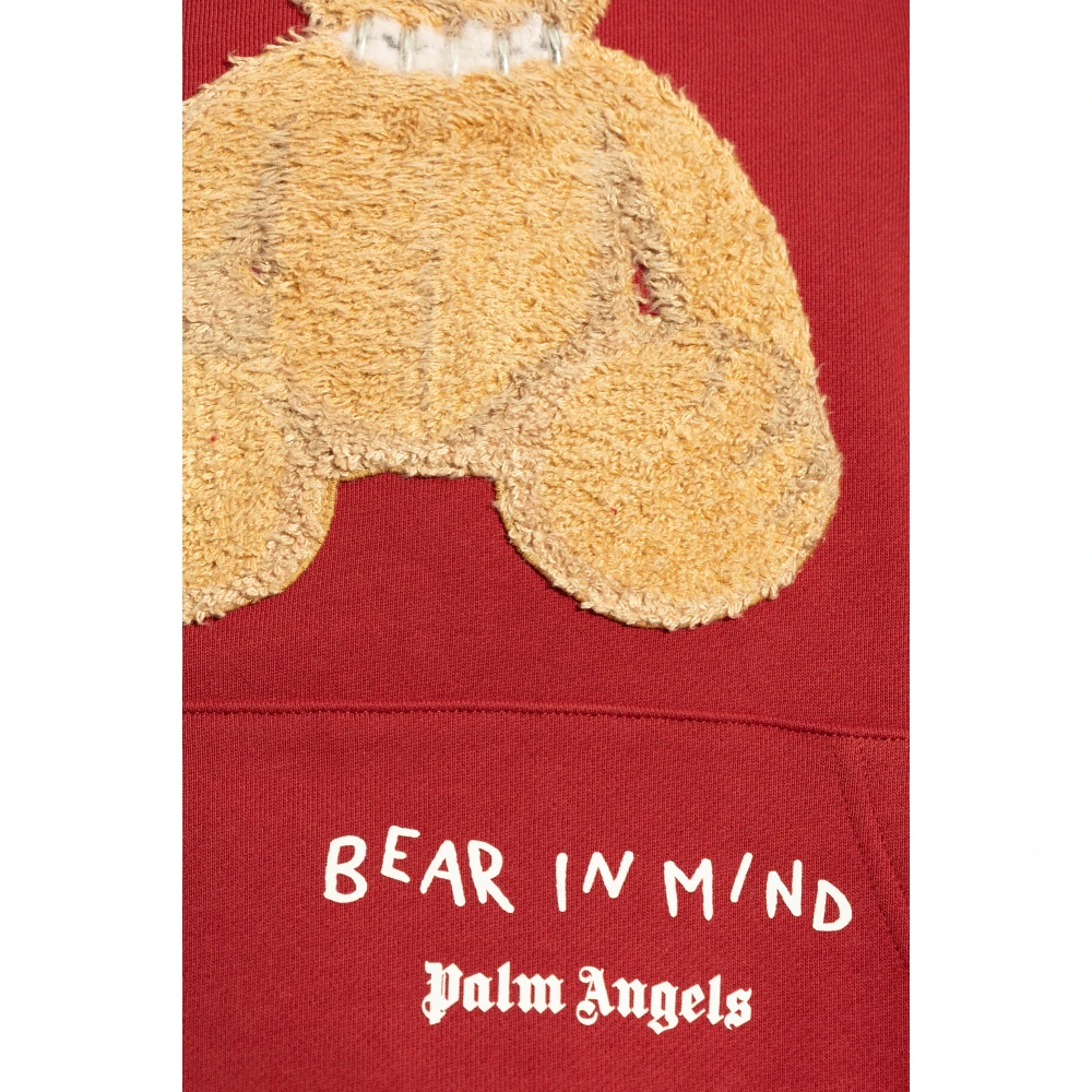Palm Angels Sweatshirt met logo Red Heren