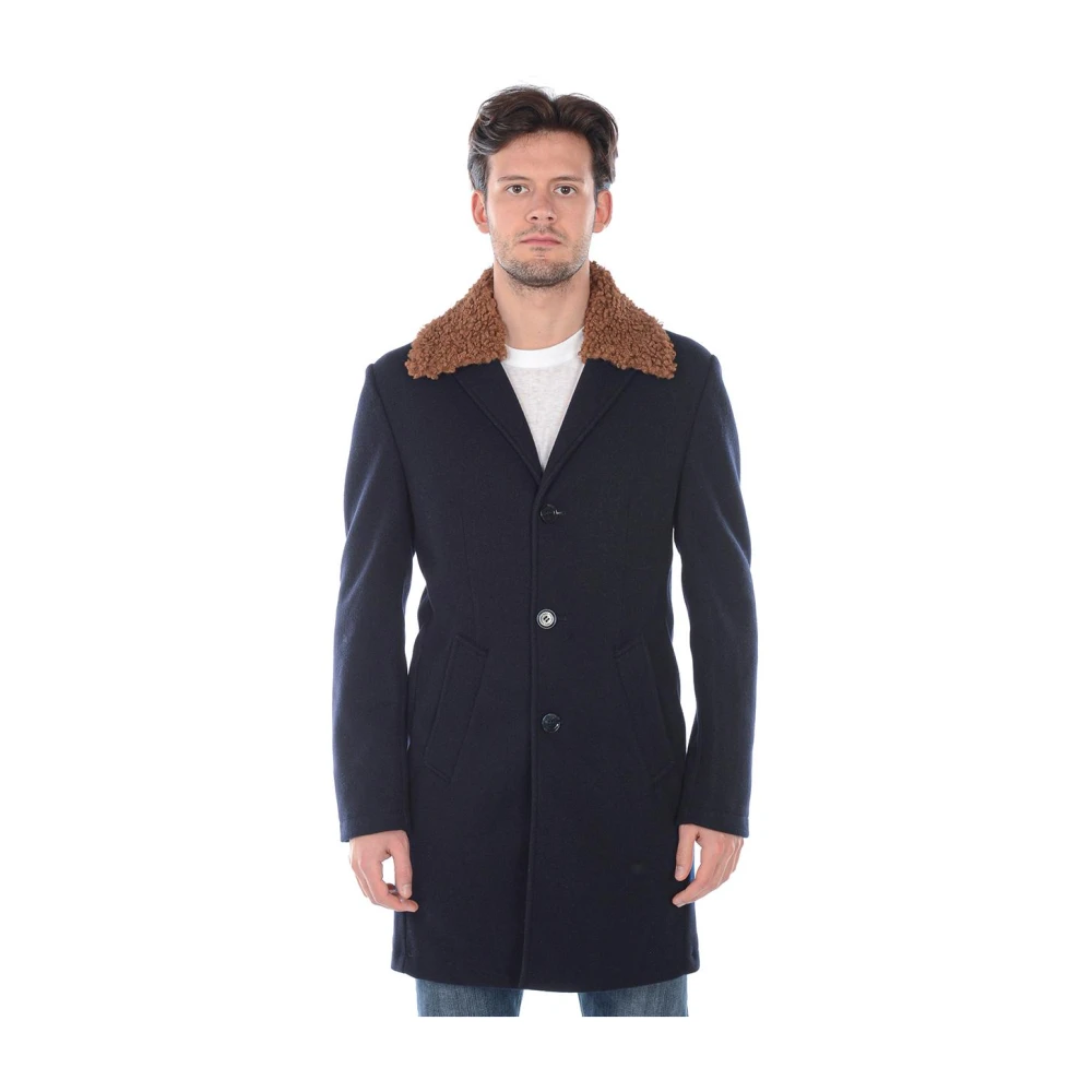 Coats > Single-Breasted Coats - - Daniele Alessandrini - Modalova