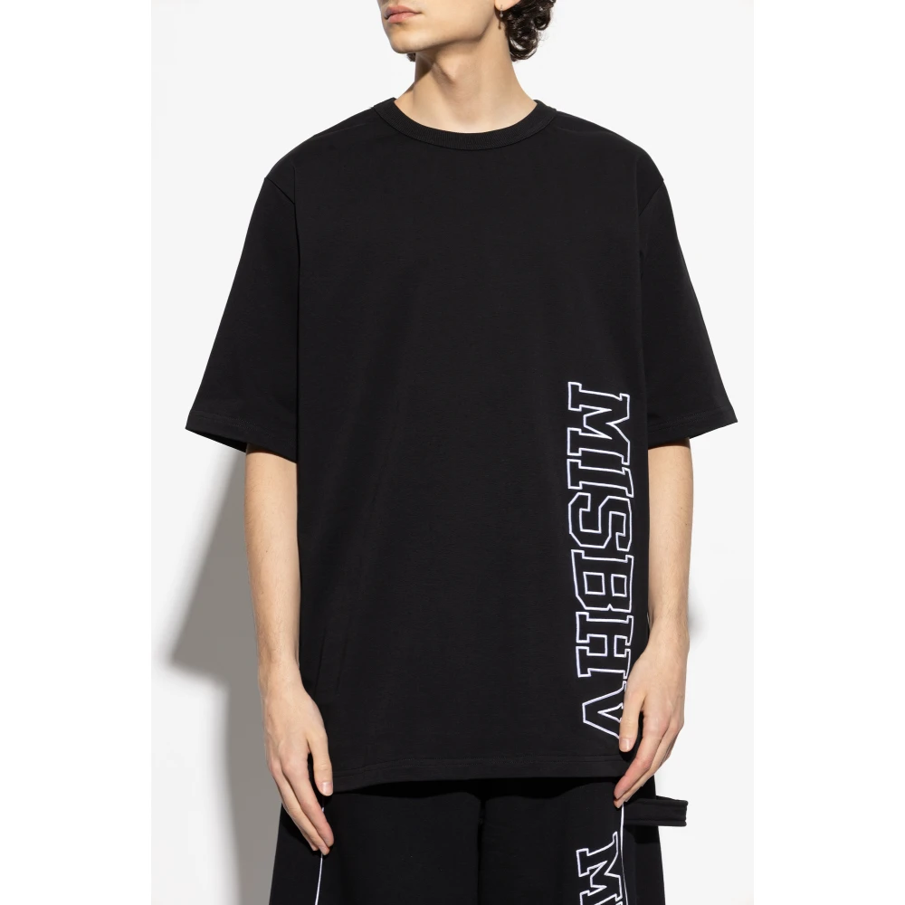 Misbhv T-shirt met logo Black Heren