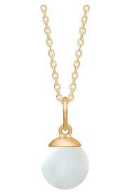 Columbine necklace pearl