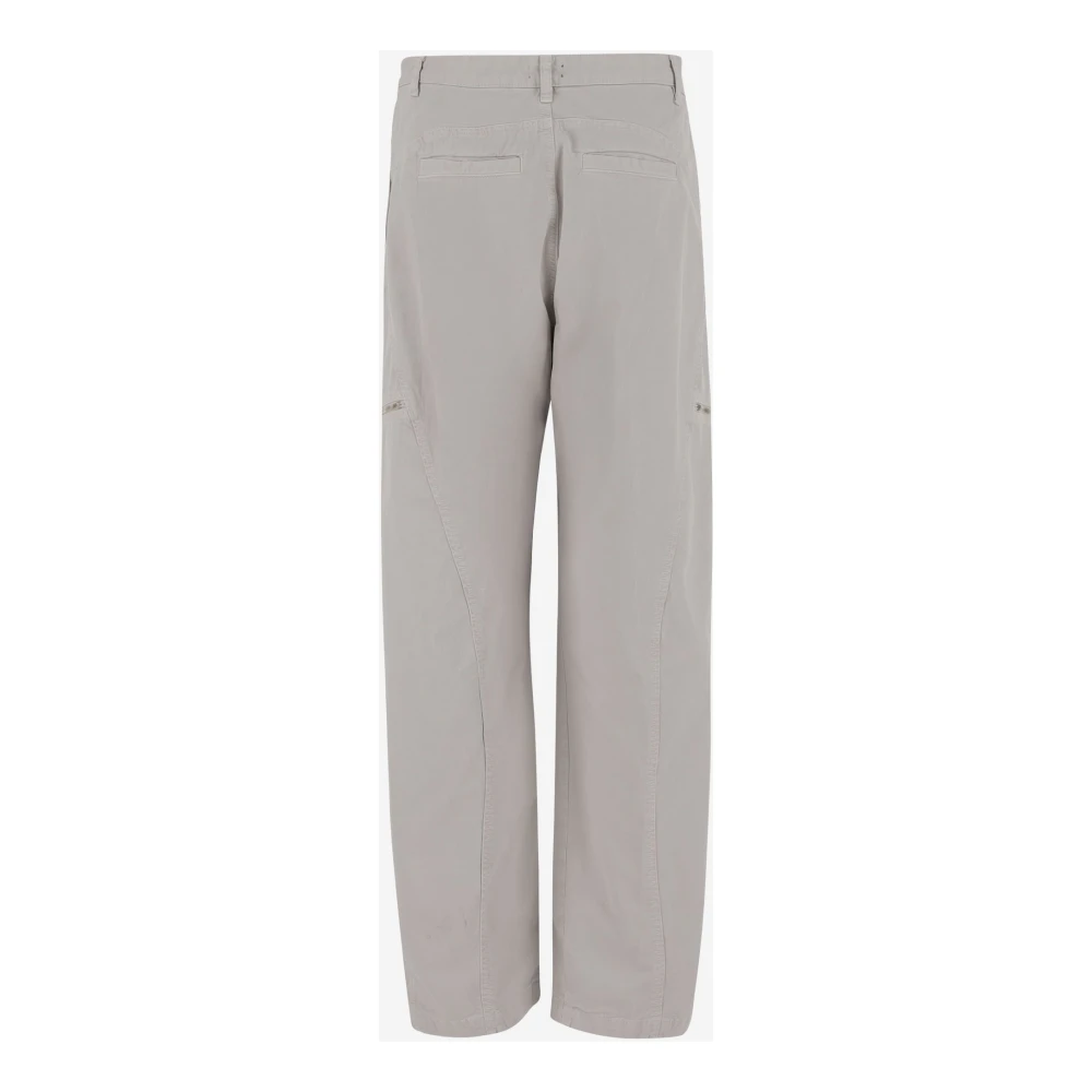 pinko Katoenen Regular Fit Multi-Pocket Broek Gray Dames