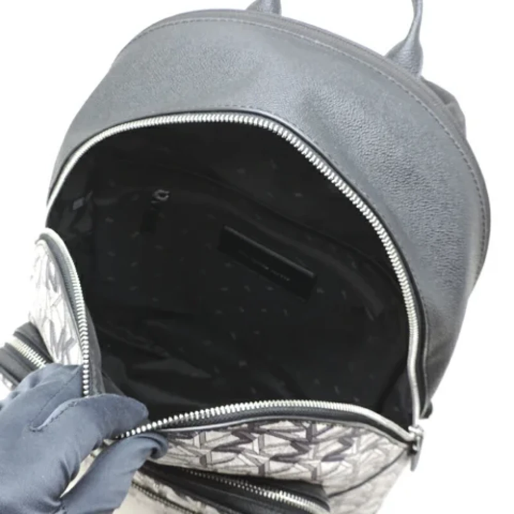 Michael Kors Pre-owned Coated canvas backpacks Black Dames