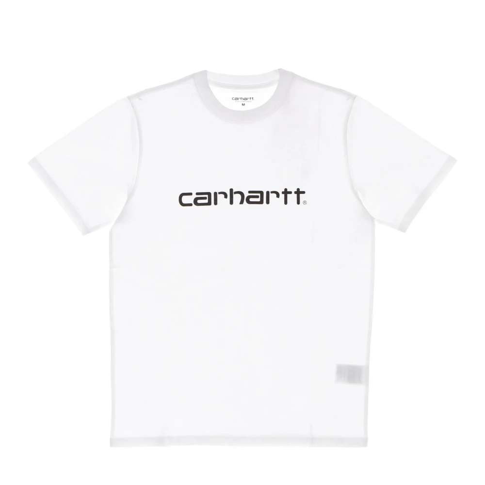 Carhartt WIP Script Tee Wit Zwart Streetwear White Heren