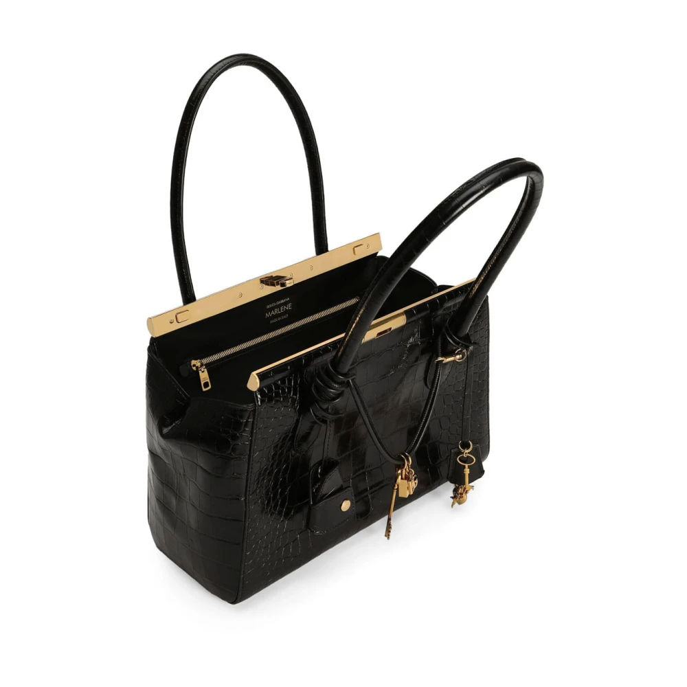 Dolce & Gabbana Stijlvolle Tote Bag met Bb7734Au78780999 Black Dames