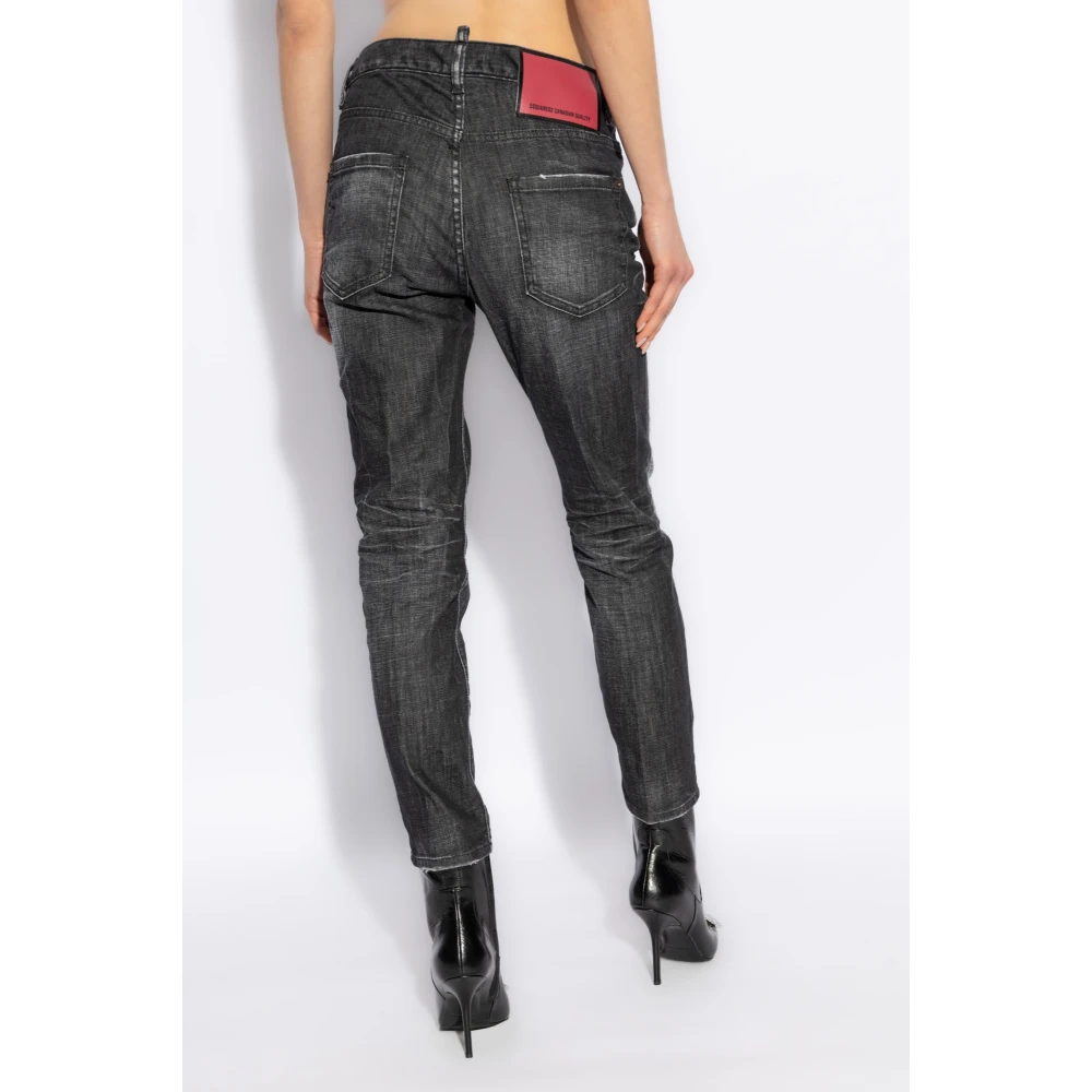 Dsquared2 Jeans Cool Girl Black Dames