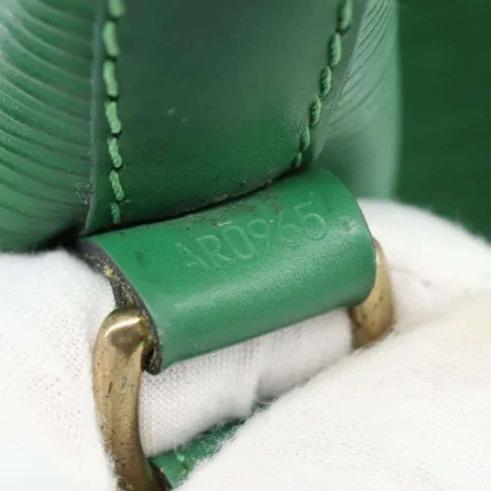 Louis Vuitton Vintage Pre-owned Leather louis-vuitton-bags Green Dames