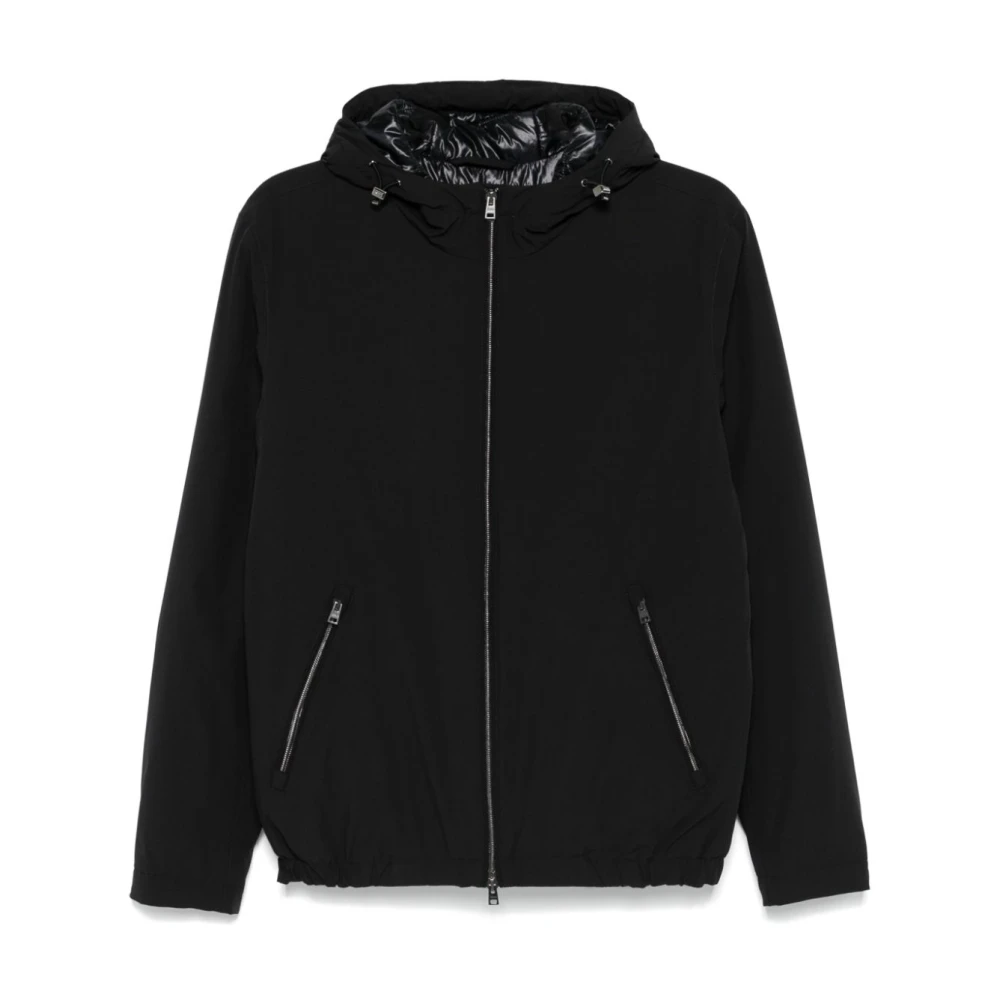 Herno Giubbotto 9300 Lichtgewicht Jas Black Heren