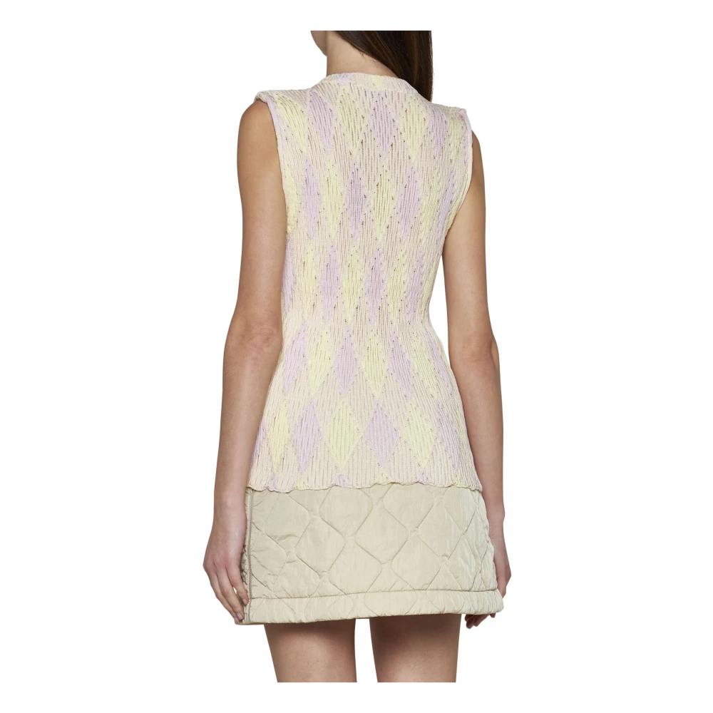 Burberry Mouwloze Top Multicolor Dames