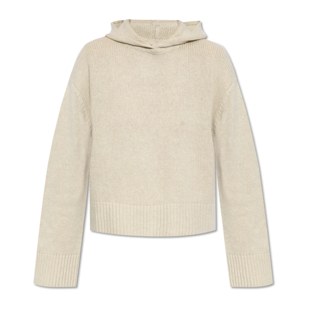 Lisa Yang Hoodie Karolin Beige Dames