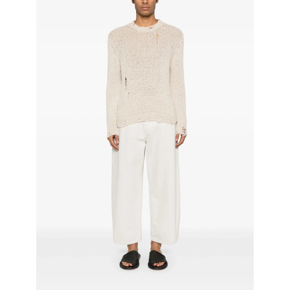 Avant Toi Natuurlijke Sweater Collectie Beige Heren