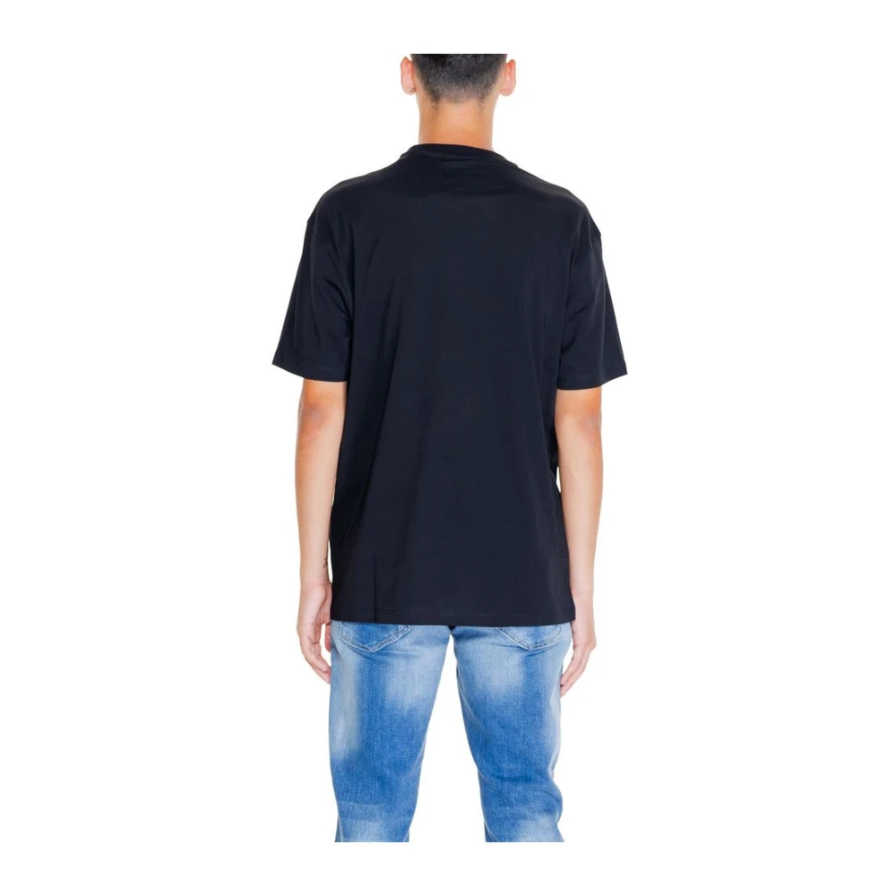 Armani Exchange Katoenen T-shirt Collectie Black Heren