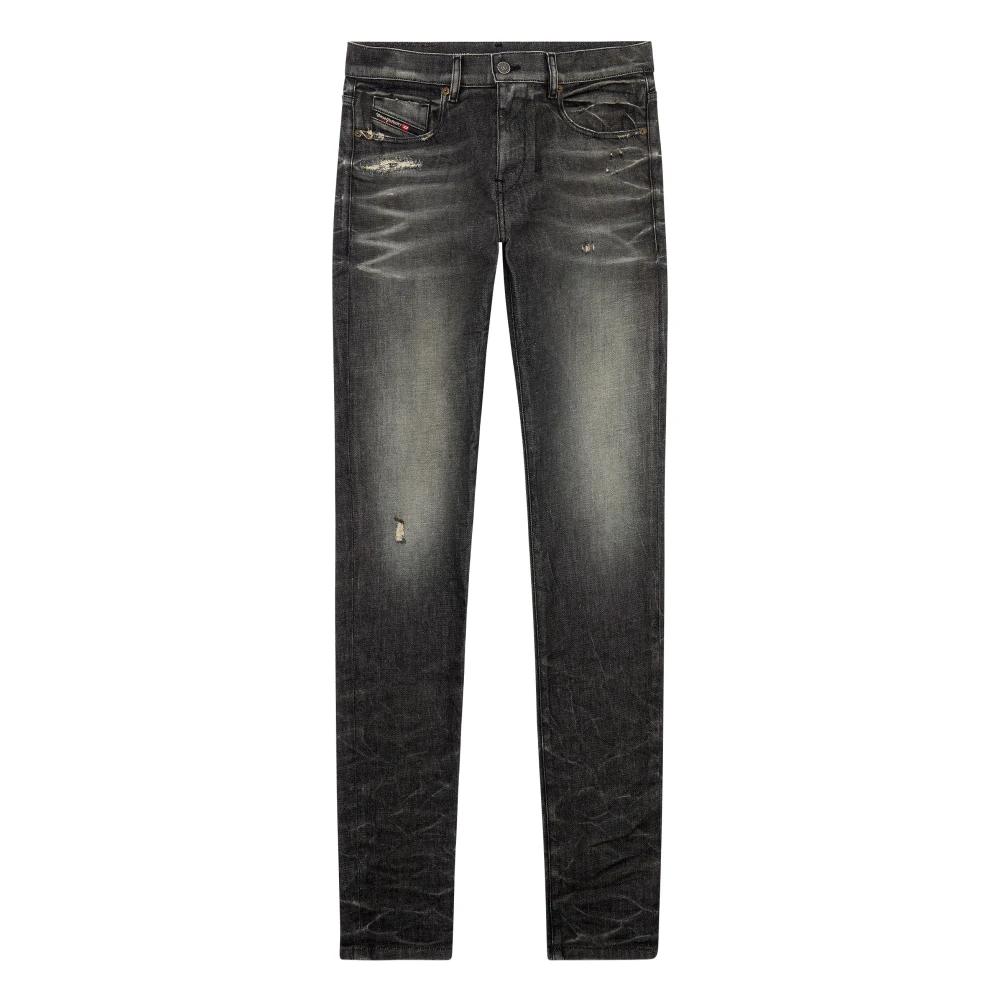 Diesel Slim Jeans 2019 D-Strukt Black Heren