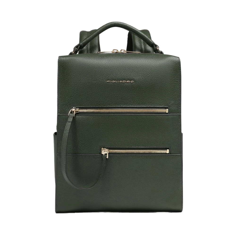 Piquadro Femme Vert Sacs, Taille: One Size Sac À Dos Pour Ipad® Avec Protección Rfid