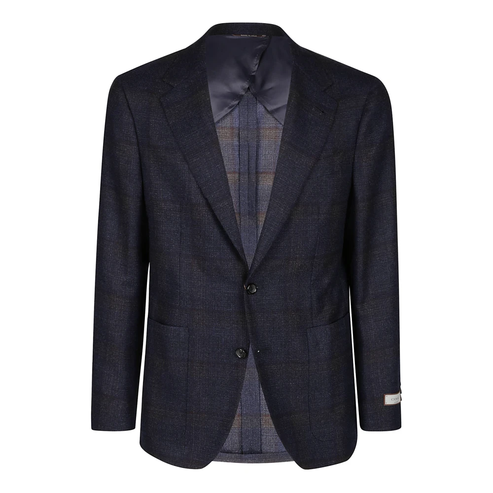 Canali Kwaliteitsjas voor langdurige stijl Blue Heren